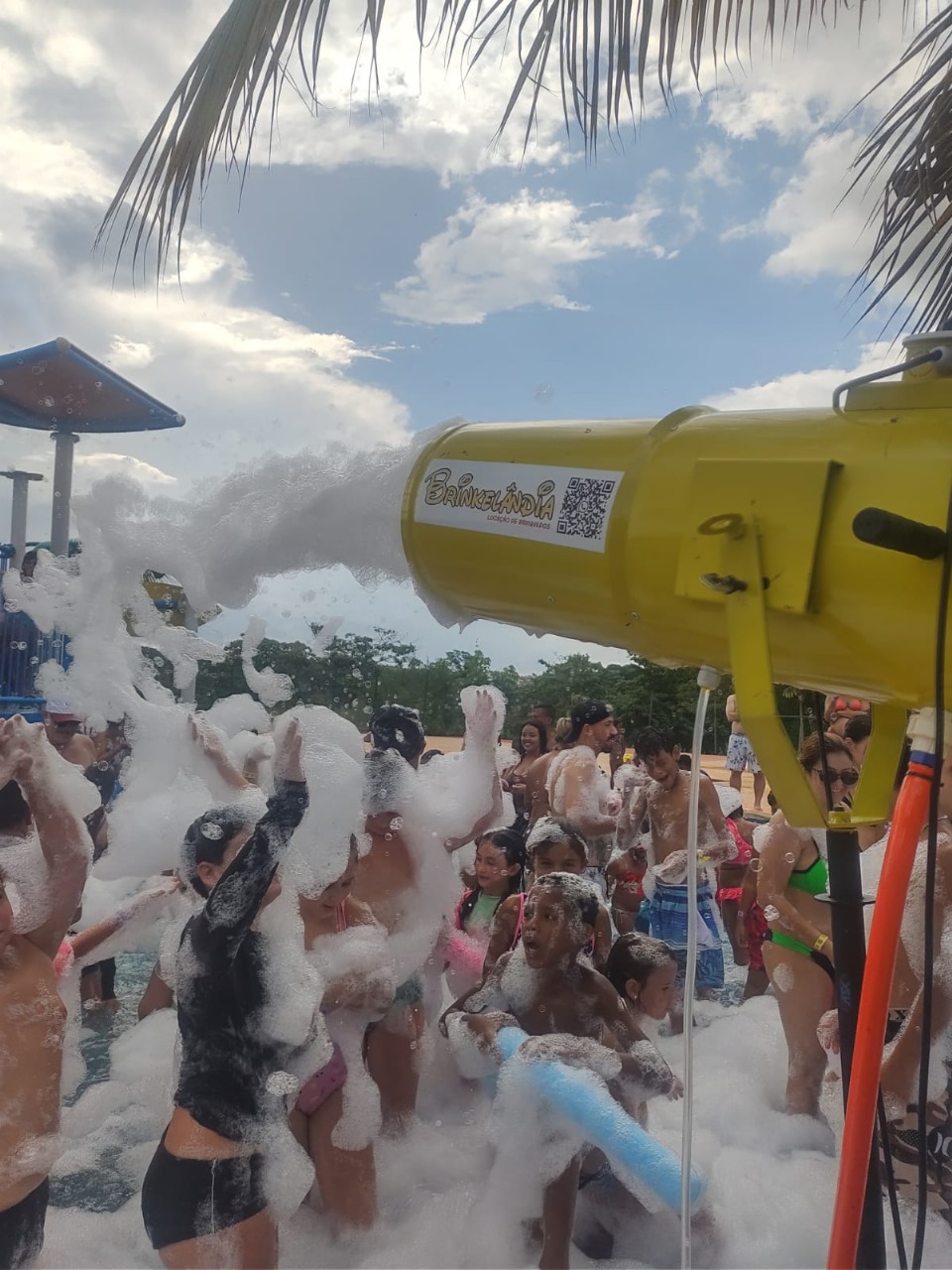 Canhão de espuma